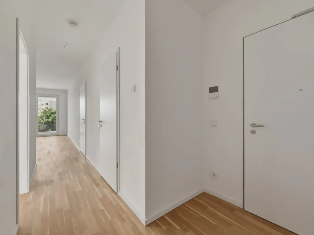 2-Room Attic Apartment with Built-in Kitchen and High-Quality Features