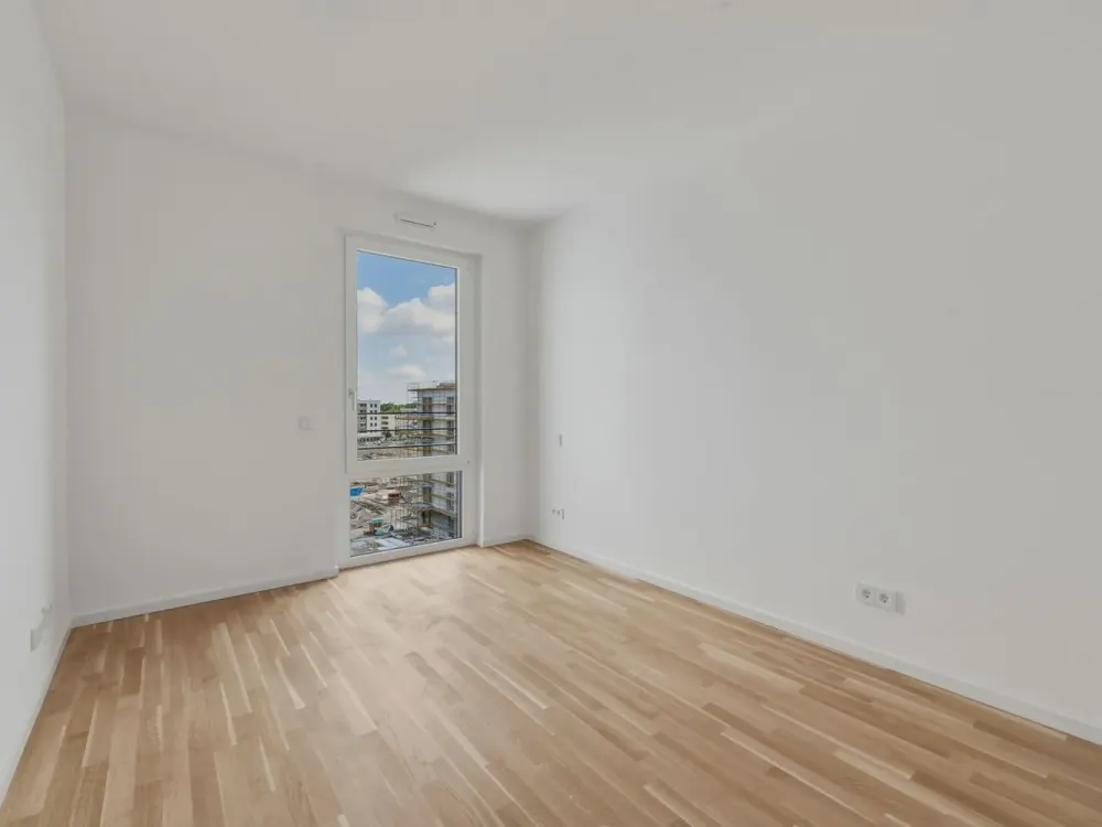 2-Room Attic Apartment with Built-in Kitchen and High-Quality Features