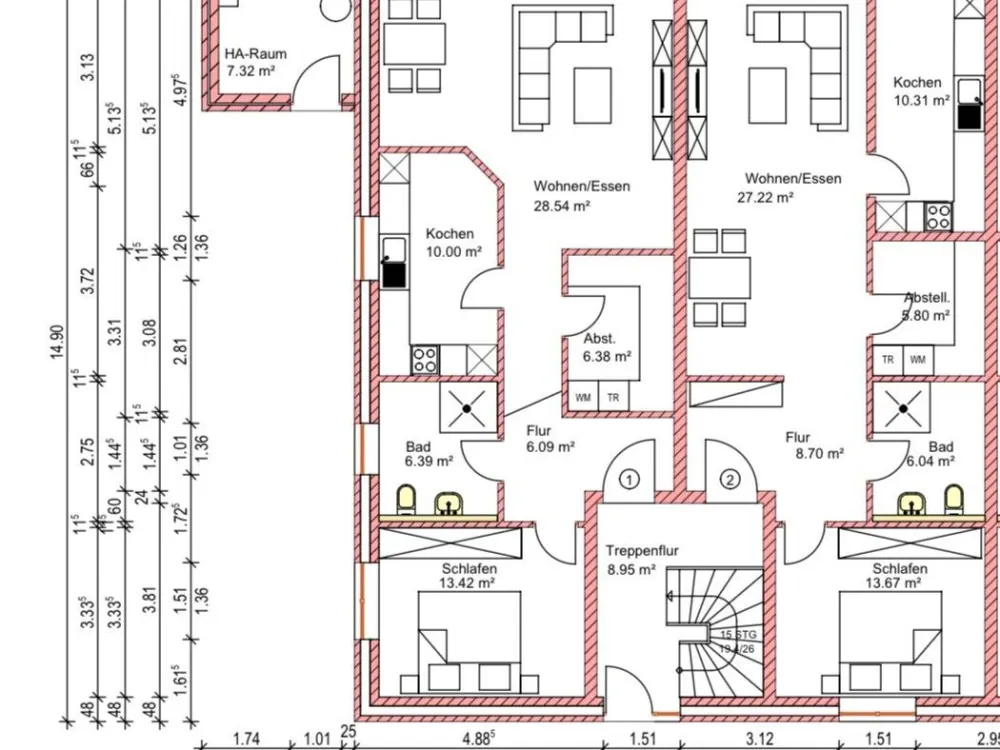 2-Zimmer Neubau Erstbezug Wohnung