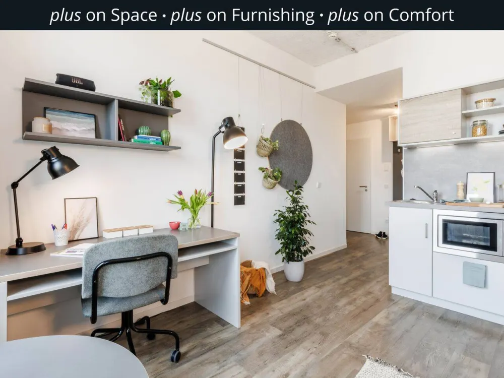 THE FIZZ plus Frankfurt - Vollmöblierte & Ausgestattete Apartments für Studierende