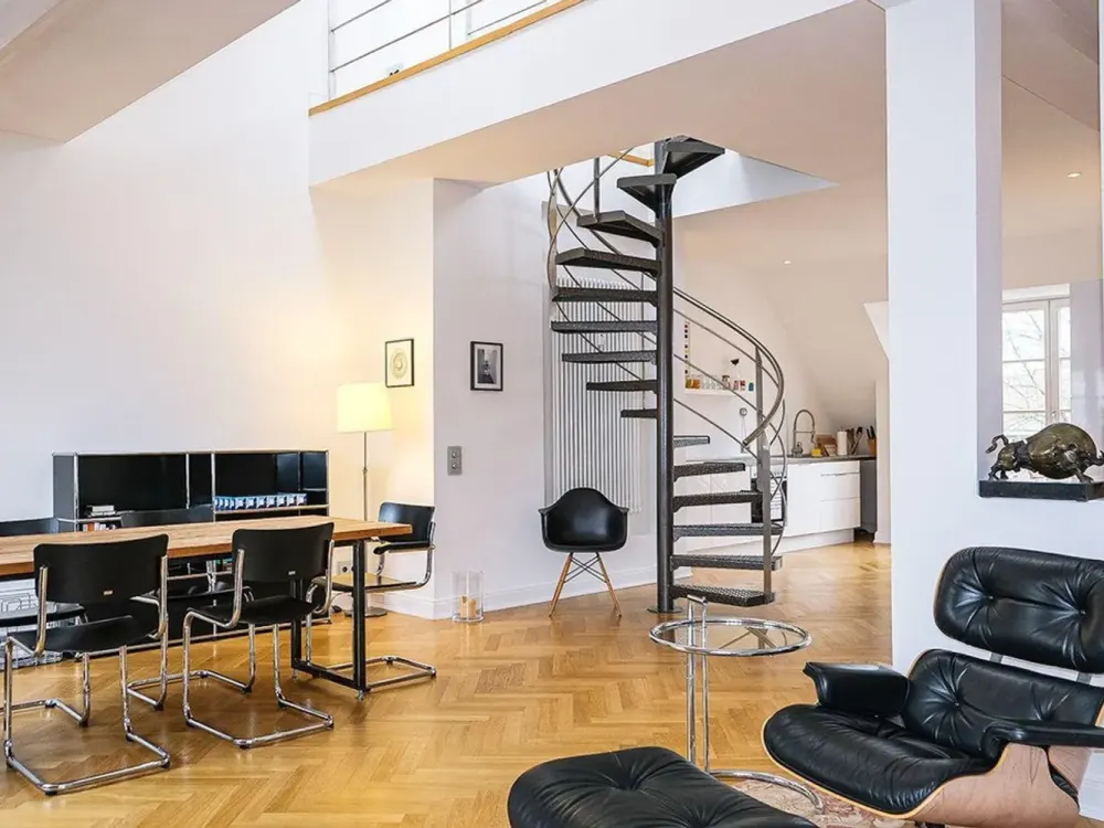 Luxuriöse Maisonette-Wohnung in Hamburg-Eppendorfs Premium-Lage