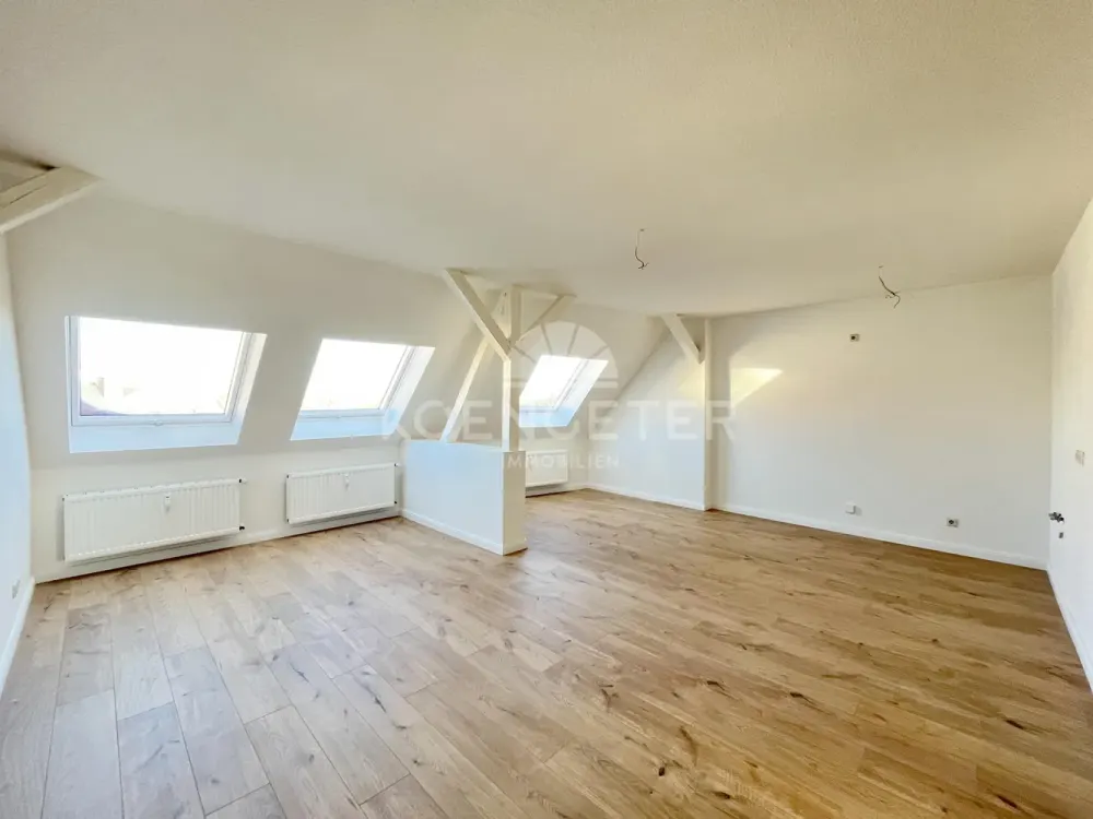NEU: Viel Licht, viel Raum: Charmante Dachgeschosswohnung mit offener Küche in Leutzsch!