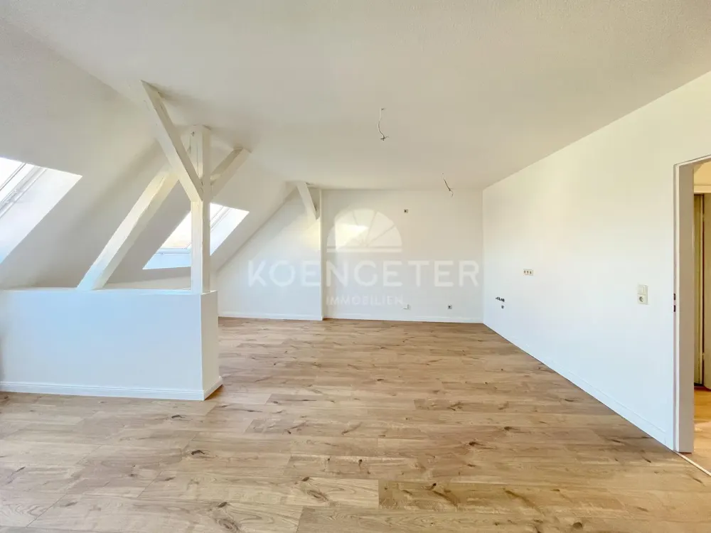 NEU: Viel Licht, viel Raum: Charmante Dachgeschosswohnung mit offener Küche in Leutzsch!