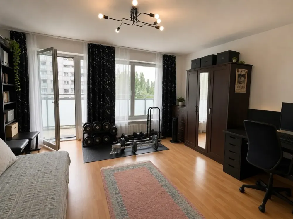 1-Room Apartment with Balcony and Parking Space in Frankfurt-Eckenheim!
