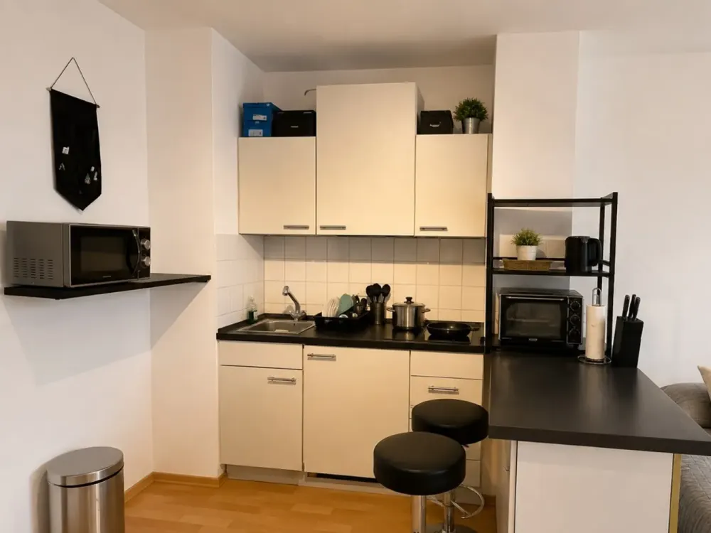 1-Room Apartment with Balcony and Parking Space in Frankfurt-Eckenheim!