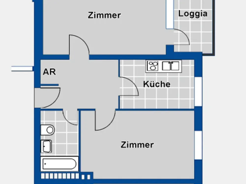Schöne 2 Zimmer Wohnung