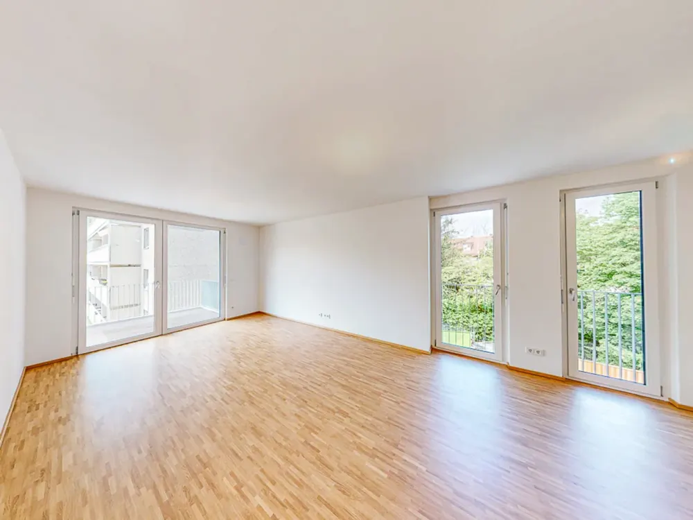Neubau: Modern wohnen, mobil leben mit Südbalkon