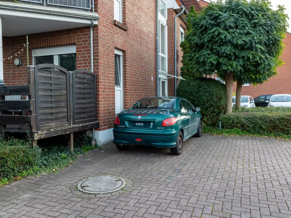 *** RENTAL APARTMENT on the HIGH GROUND FLOOR - 2 ROOMS, KITCHEN, BATHROOM - UNDERFLOOR HEATING - BALCONY - PARKING SPACE ***