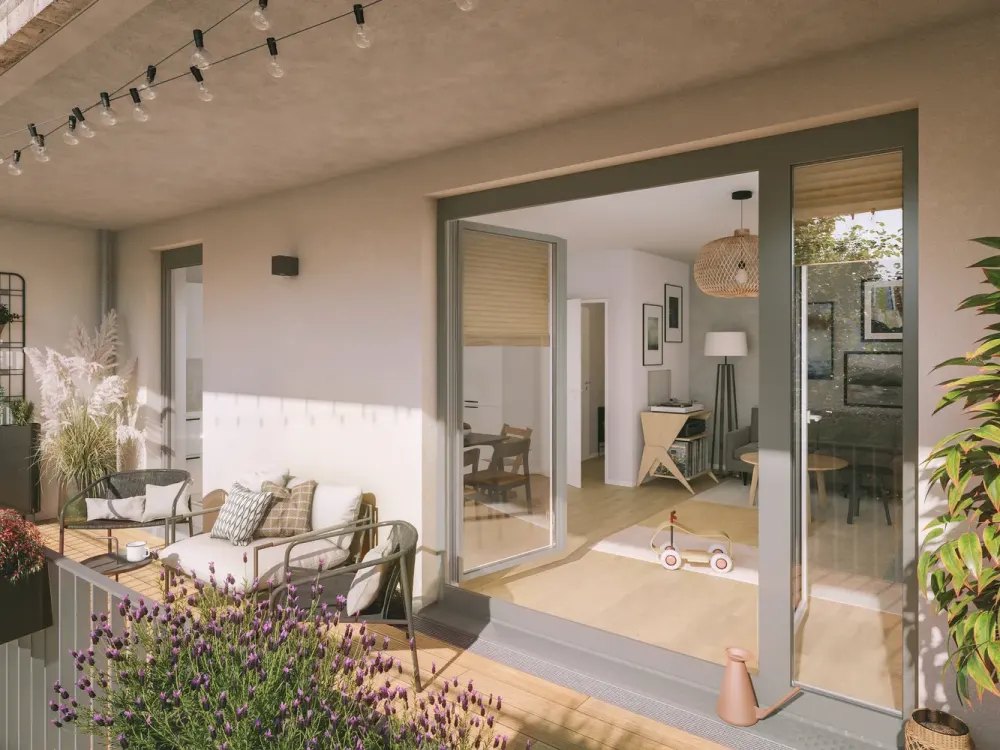 Hochwertiger 2-Zimmer-Erstbezug mit schöner Dachterrasse