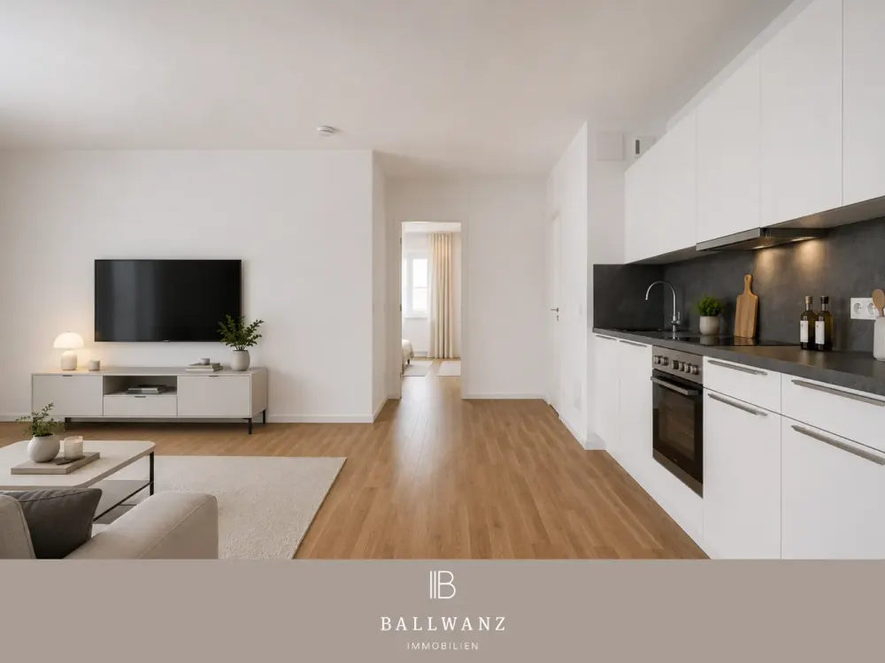 Charmante 3-Zimmer-Wohnung mit sonnigem Balkon