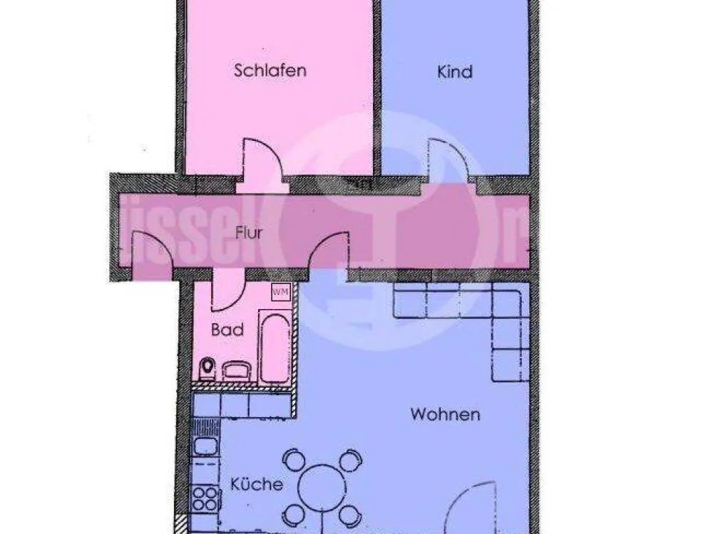 *Einzigartige 3-Raum-Altbau-Wohnung l Stuck l 2 Balkone l freier Blick ins Grüne!*