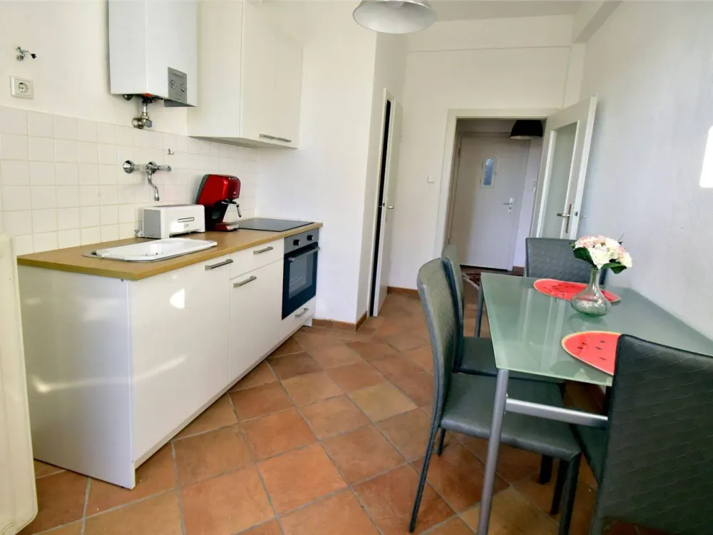 2 Zimmer Wohnung möbliert am Rhein