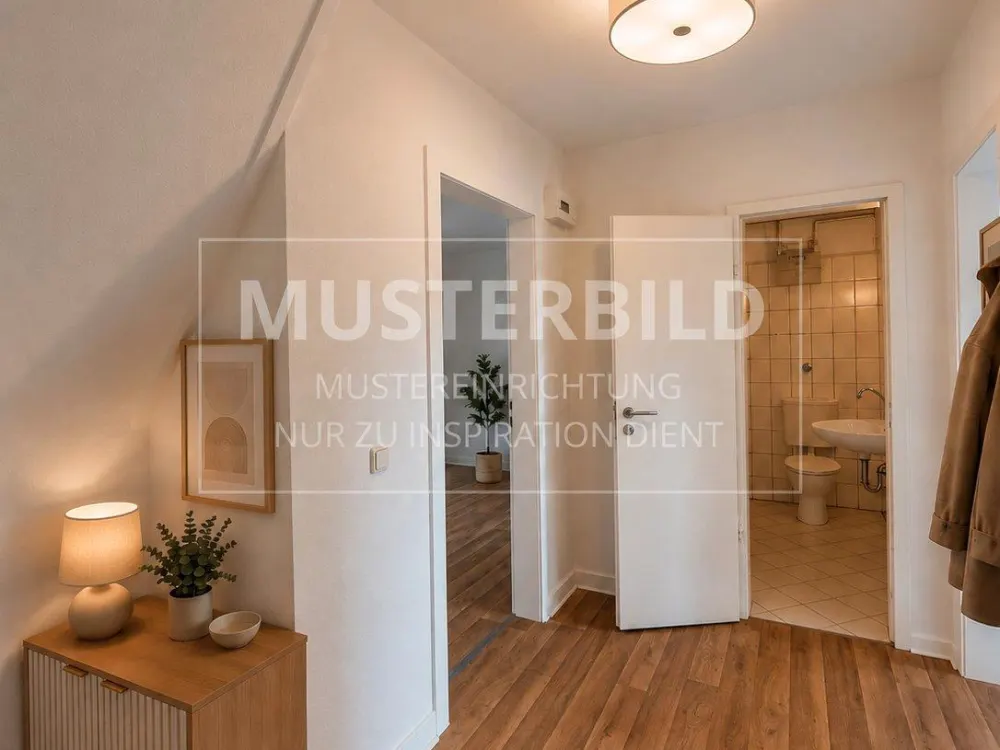 Renovierte 2,5 Zim. Wohnung im Zentrum!