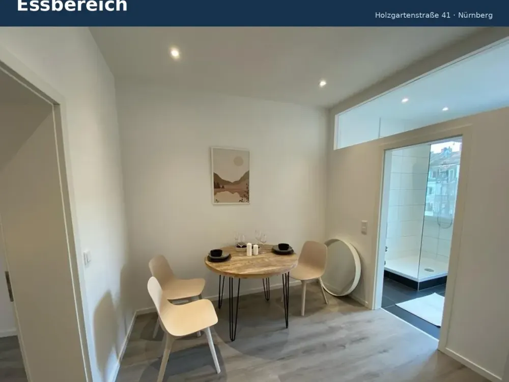 Stilvoll modernisiert: 2,5-Zimmer-Wohnung im Glockenhof