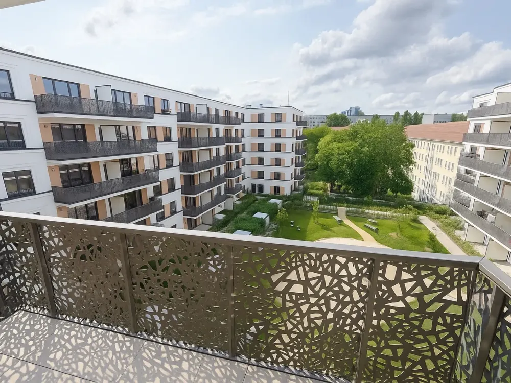 Neubau - 2 Zimmer Wohnung im 5.OG mit Balkon und hochwertiger Einbauküche