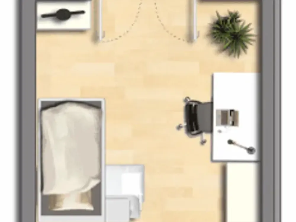 Kompakte 1-Zimmer Wohnung mit Balkon Nähe Uni Hohenheim