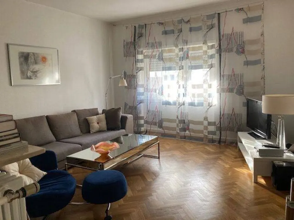 3-room apartment, ground floor, 80m², parquet, near Stadenpark