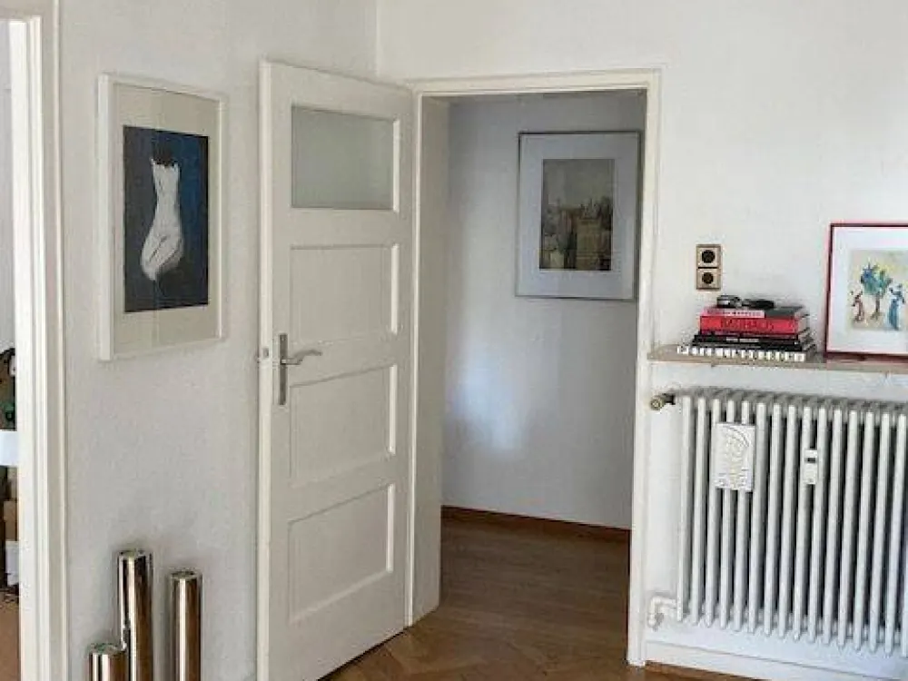 3-room apartment, ground floor, 80m², parquet, near Stadenpark