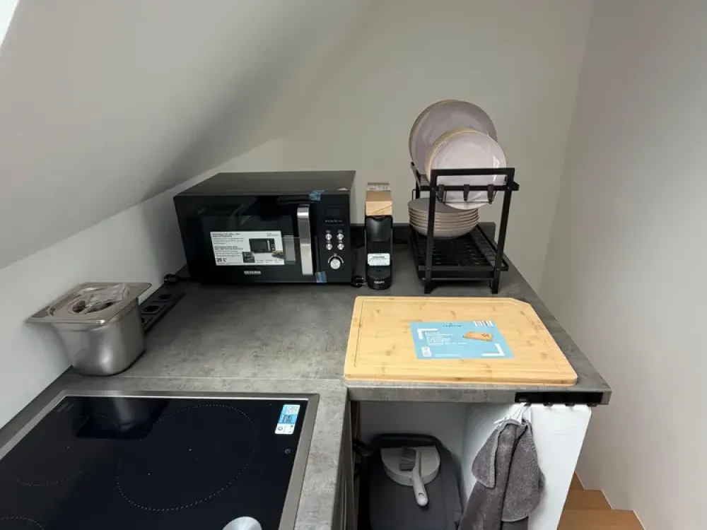 Mobliertes Einzimmer-Apartment mit Balkon in Münster