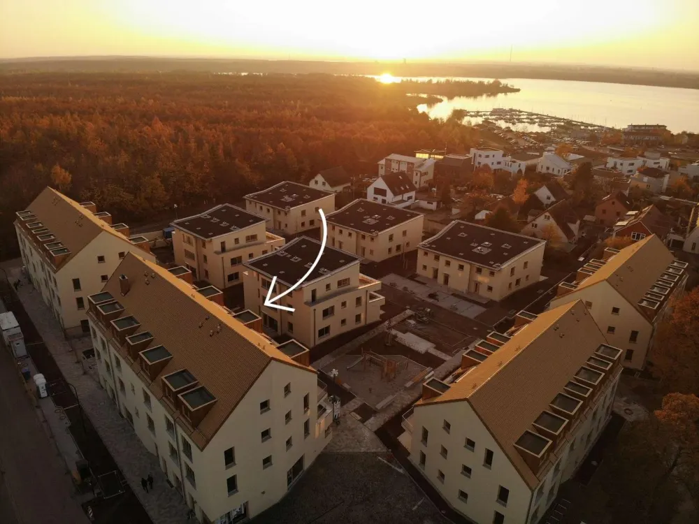 Wohnen am See: 3-Zi-Whg. mit Balkon inkl. Seeblick und Gäste-WC