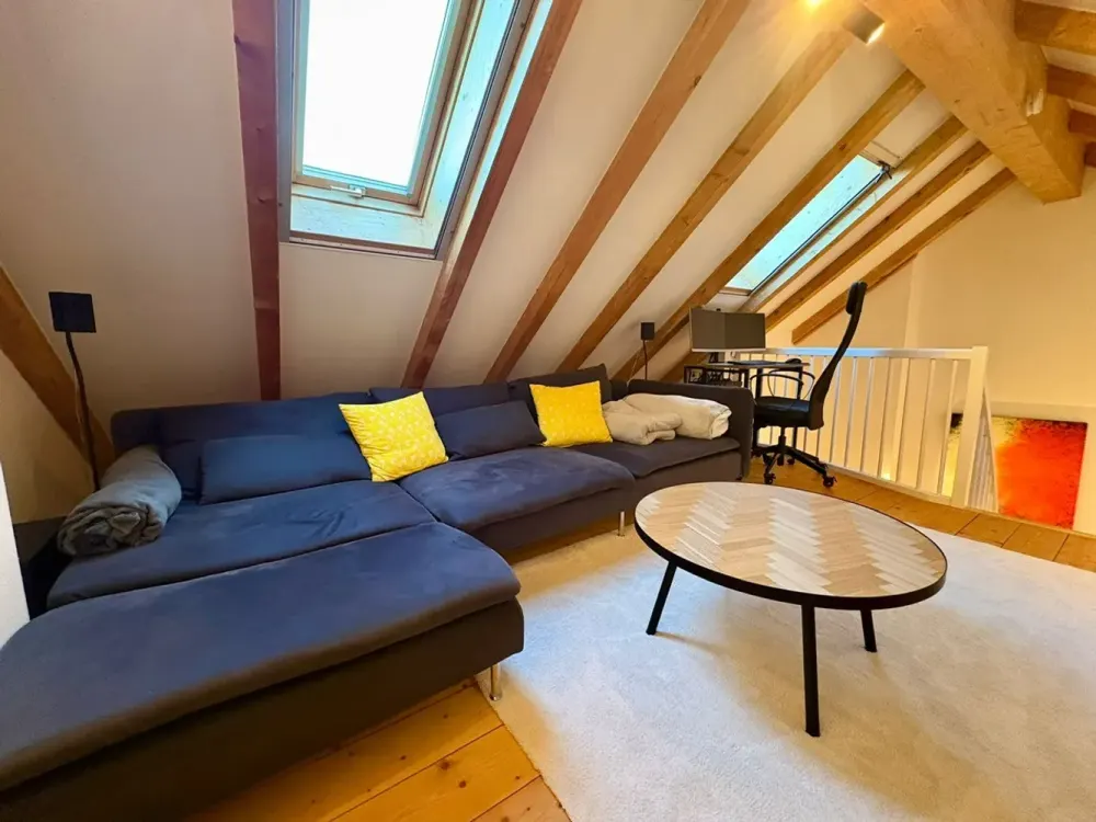 Möblierte 2,5 Zimmer Galeriewohnung mit Tiefgarage