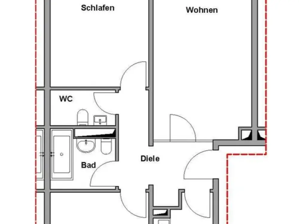 Sonnige, familienfreundliche 3-Zimmer-Wohnung in Poing