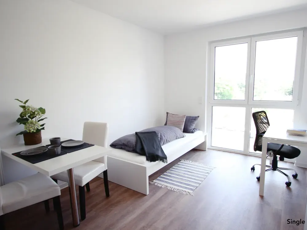 UTES Studentshome: Voll möblierte Apartments in Darmstadt // fully furnished rooms in Darmstadt