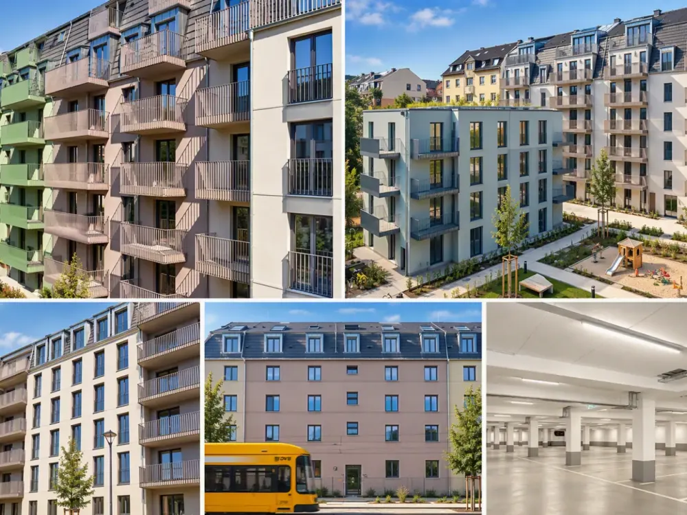 Wohnen auf zwei Ebenen | Exklusive Neubau-Maisonette mit 2 Balkonen