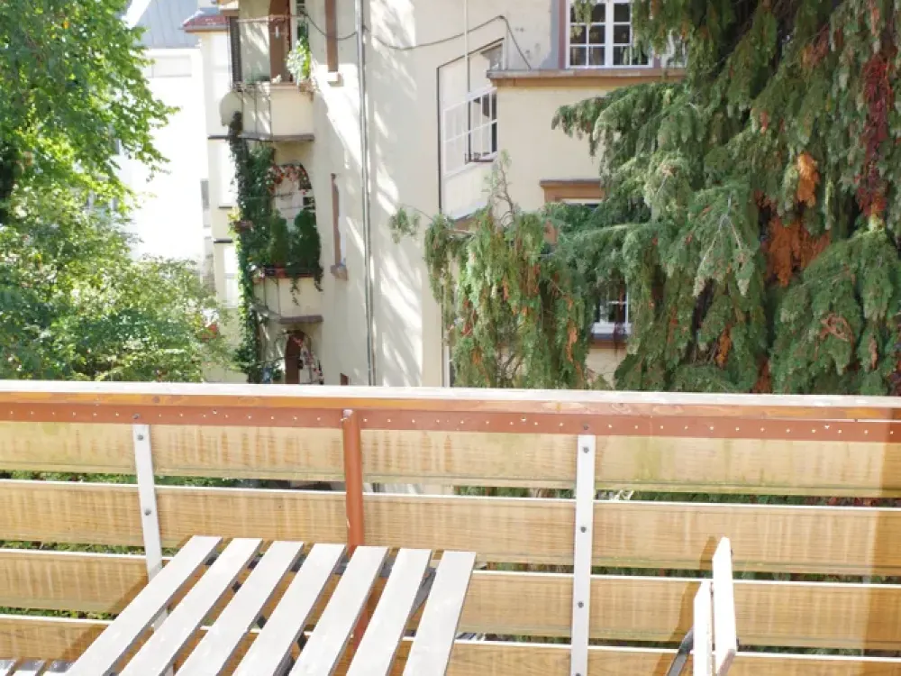 Möblierte 2-Zi.-Whg mit Balkon im beliebten Lehenviertel