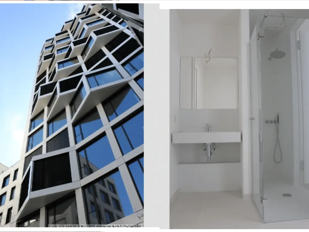 FRIENDS-Tower: 1,5-Zimmer-Penthouse-Wohnung mit Dachterrasse und exklusivem Conciergeservice