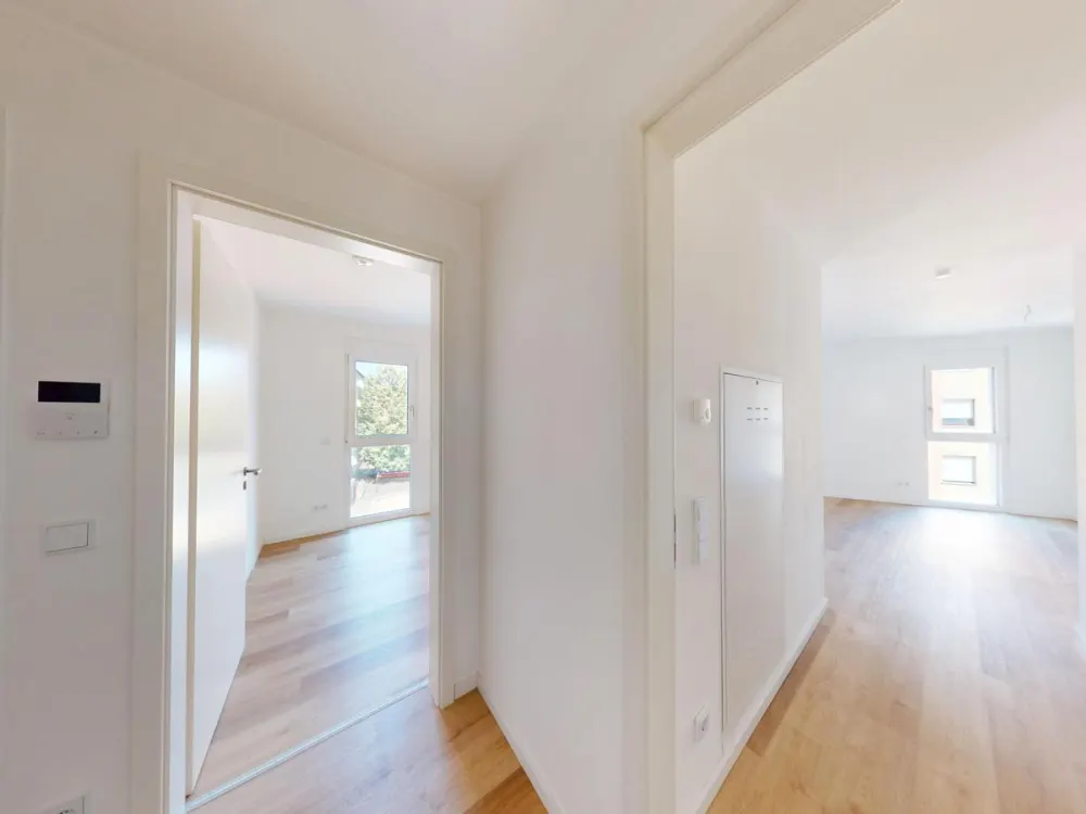 Helle EG-Wohnung mit 3 Zimmern und Einbauküche