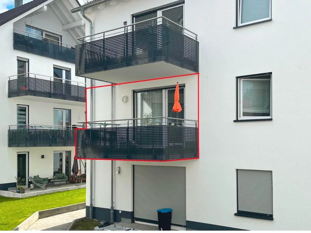 Neubauwohnung: Modernes 1-Zimmer-Apartment in Filderstadt