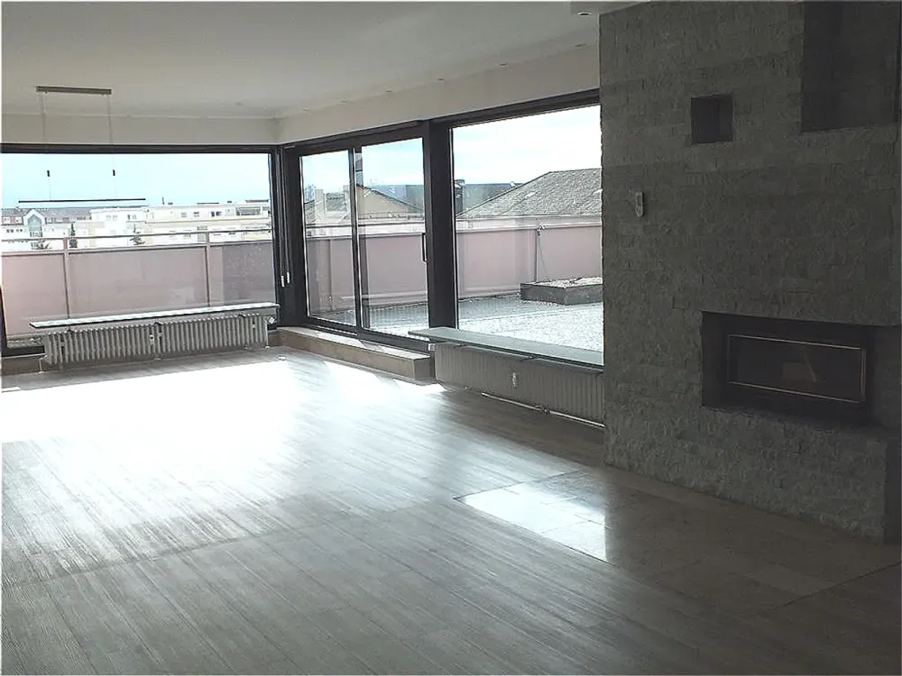 Penthouse in the middle of Nauheim with approx. 135m² living space and 185m² terrace and garage
