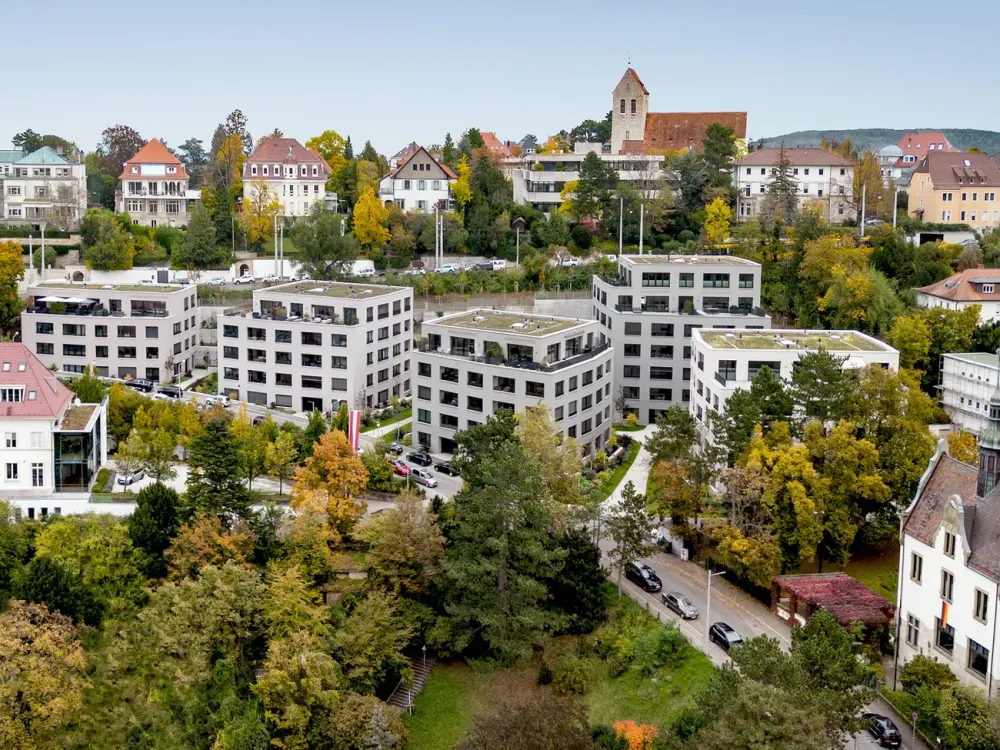 Zu Fuß in die City - moderne 3-Zimmer-Wohnung mit Grünblick