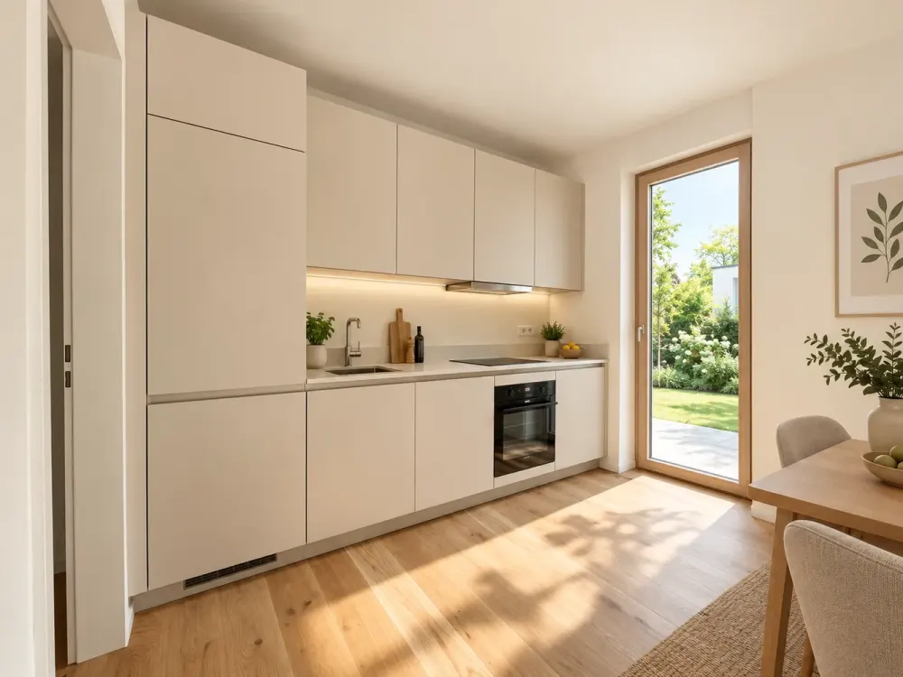 Maisonette mit Garten im Weinbergsweg, 4 Zimmer & Einbauküche