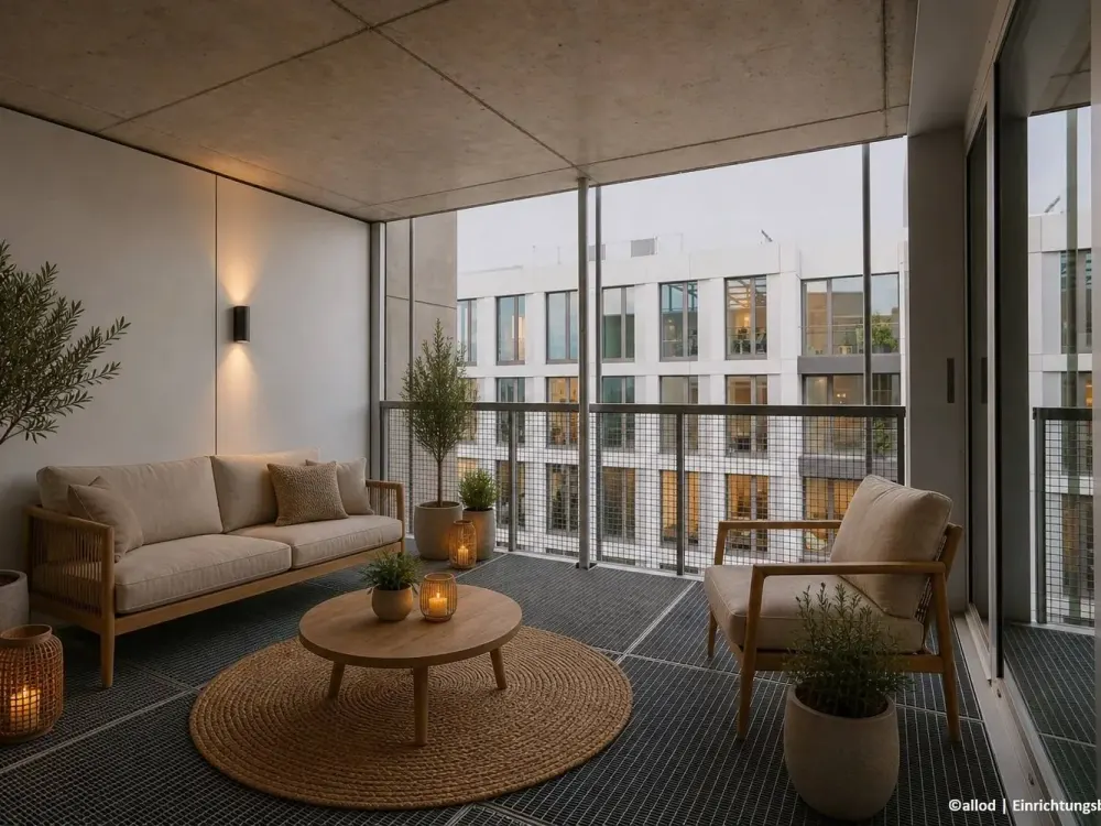Neubauwohnung mit großer Loggia für lauschige Sommerabende und maximales Freiheitsgefühl