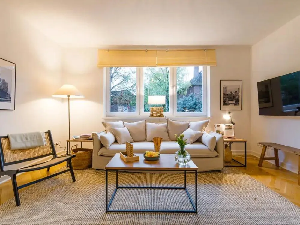 Möblierte Wohnung, ruhige Lage, nahe Stadtpark