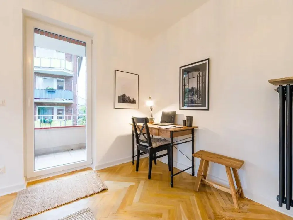 Möblierte Wohnung, ruhige Lage, nahe Stadtpark
