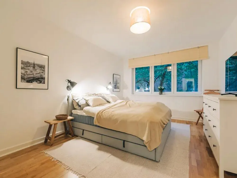 Möblierte Wohnung, ruhige Lage, nahe Stadtpark