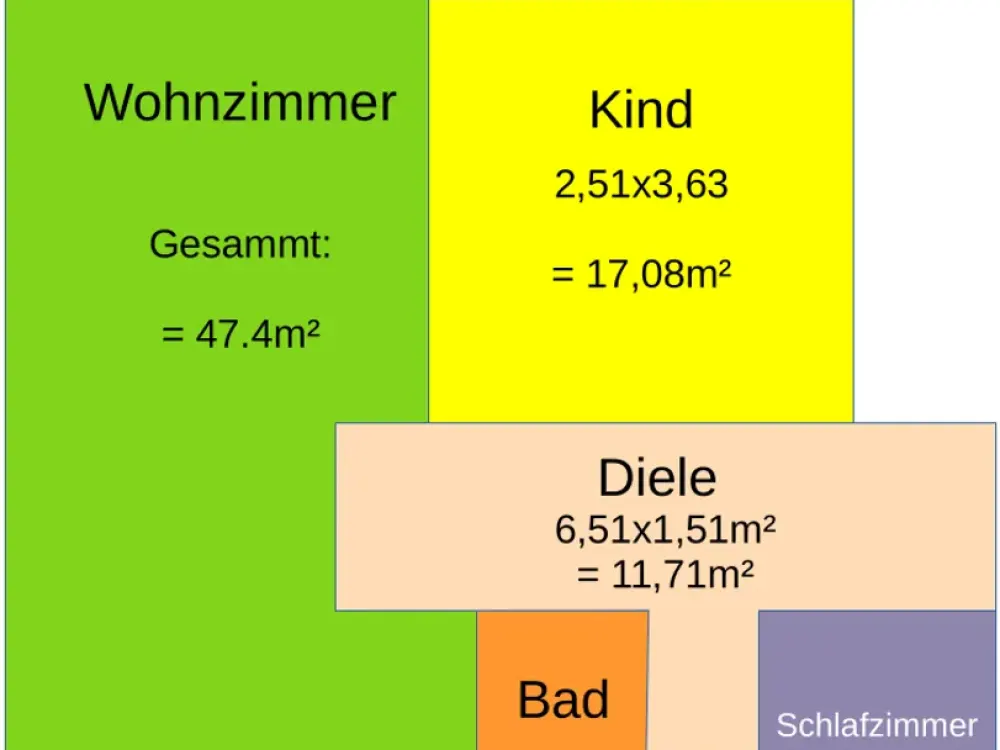 Offen geschnittene Wohnung mit 94qm in der Nähe von Stuttgart