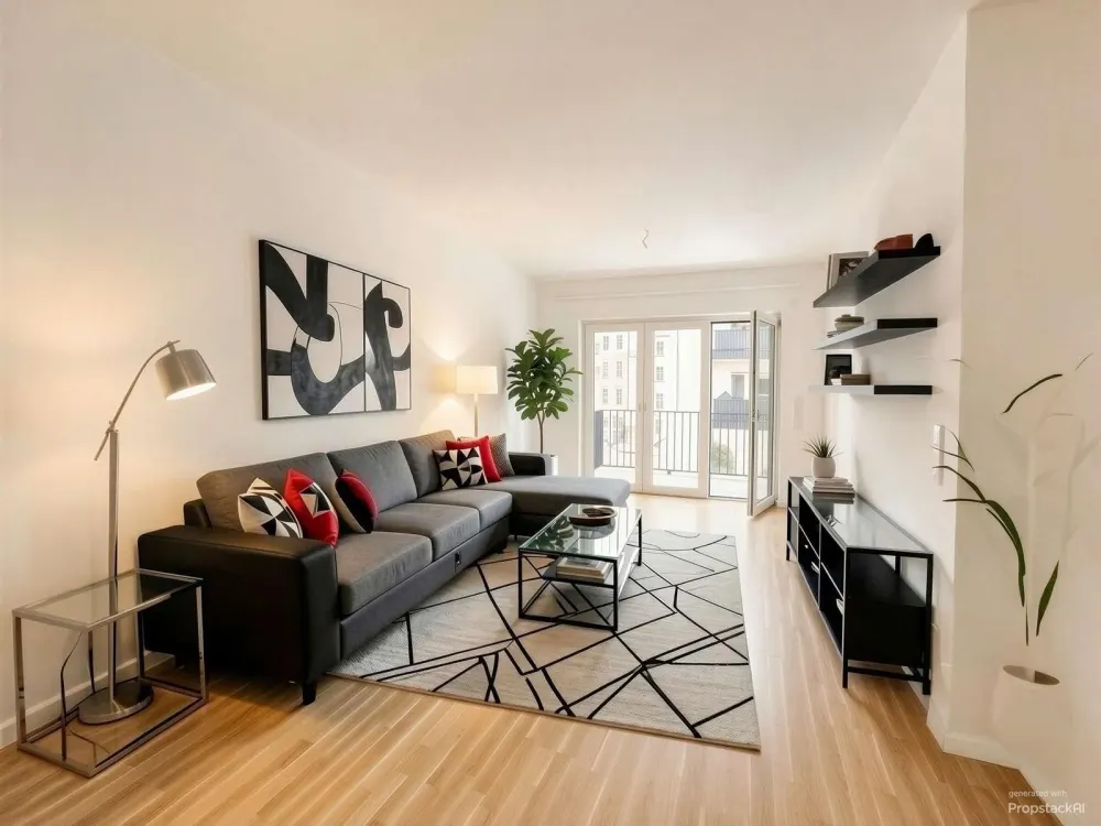 Helle 2-Raum-Wohnung | Balkon | Einbauküche | Aufzug | Energieeffizienzklasse A+ | Fahrradkeller