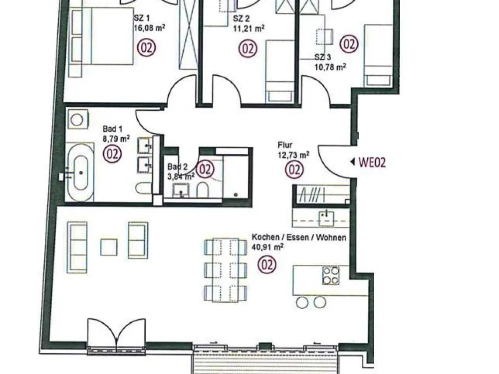 Exklusiver Neubau in Leipzig-Stötteritz, modernes Wohnen mit einer hochwertigen Einbauküche in Bestlage ab Oktober 2026
