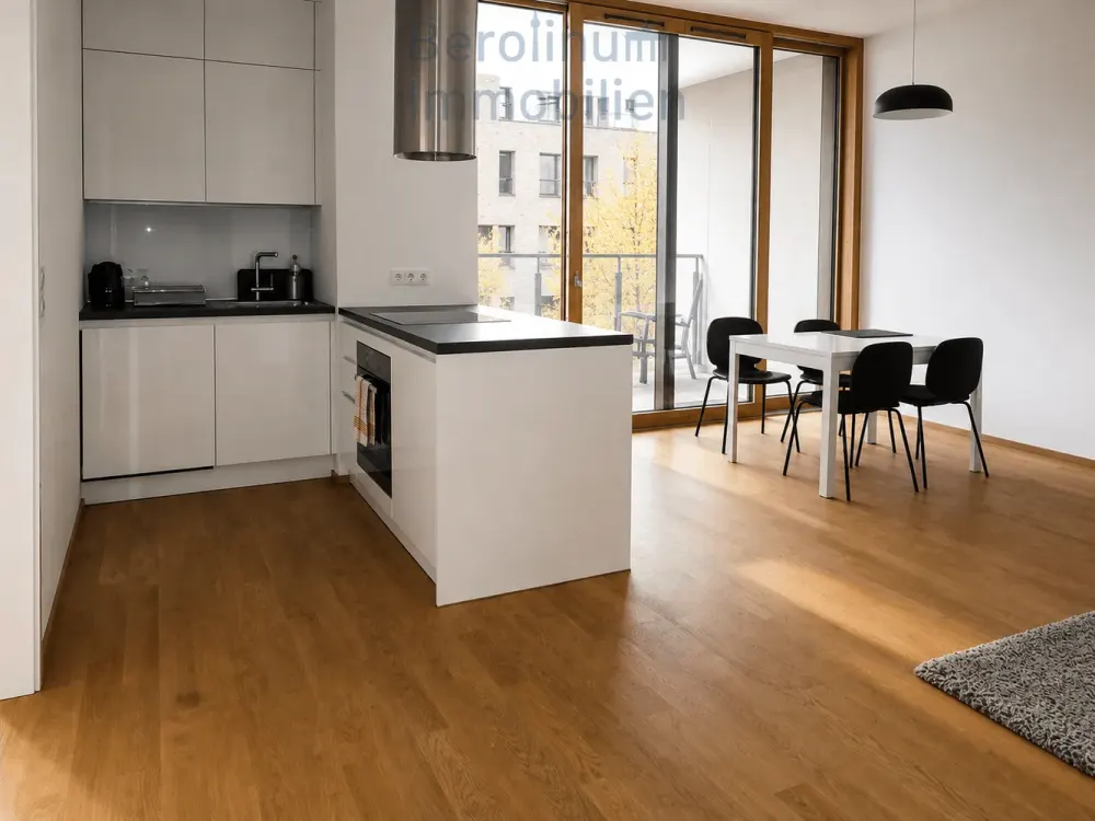Möblierte 2-Zimmer-Wohnung mit Balkon, Pool, Fitnessbereich & Concierge in Kreuzberg