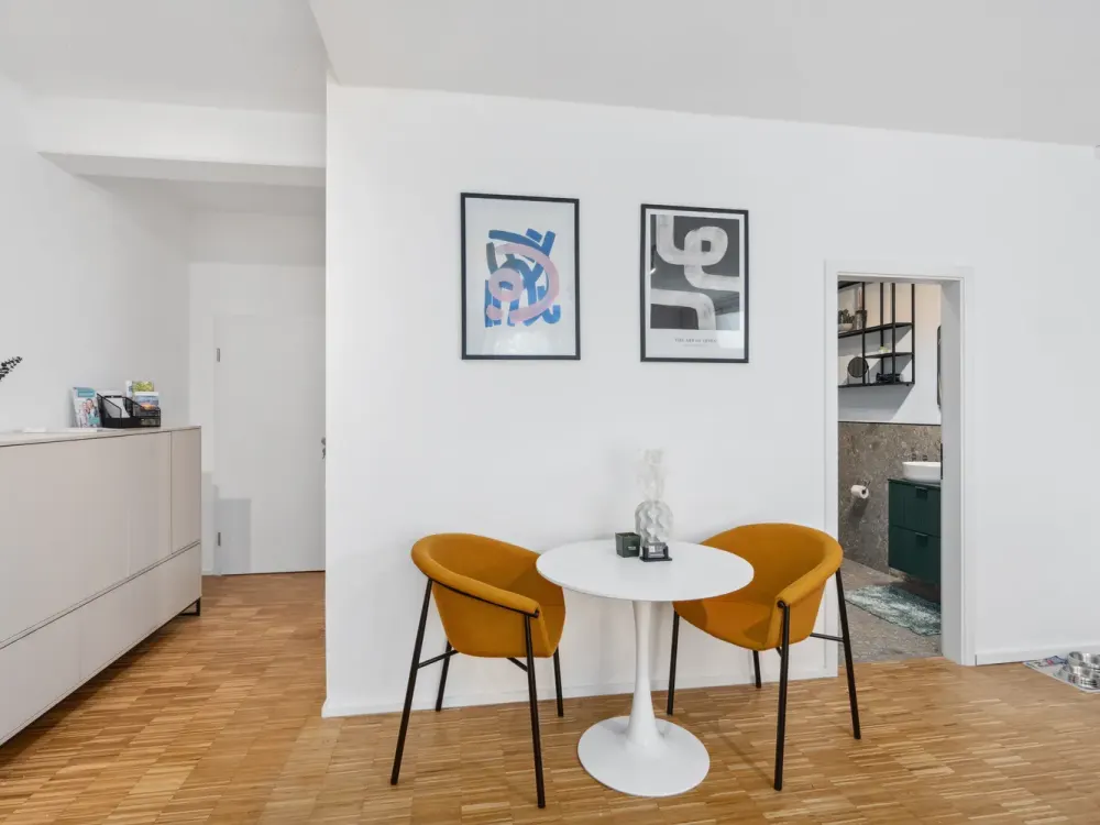 Furnished 40 m² Studio Apartment, Temporary Living in Friedrichshafen