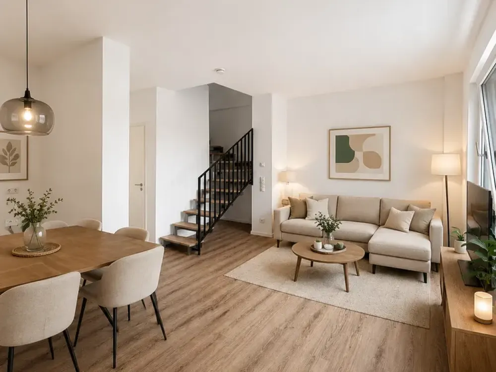 *TOP* 3-Zimmer Maisonette-Neubauwohnung mit Balkon und Dachterrasse und Stellplatz