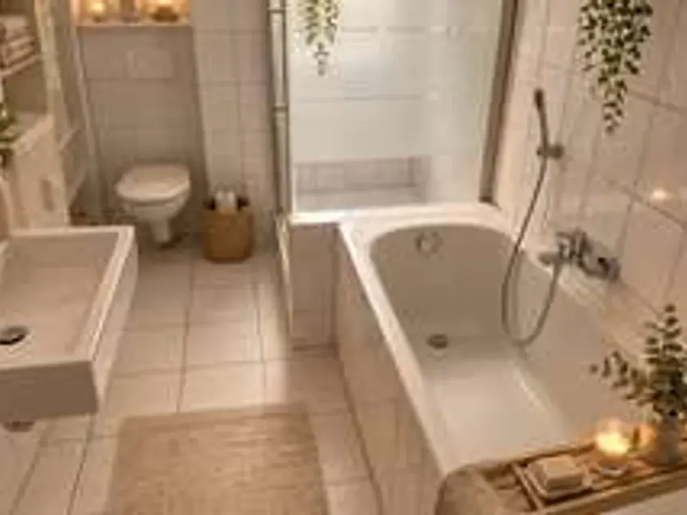 Beautiful Ground Floor Apartment 2 Rooms Kitchen Bathroom with Balcony Terrace in Westhoven