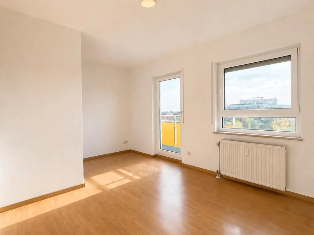 2-Zi.-Wohnung mit West-Balkon, Einbauküche und Stellplatz