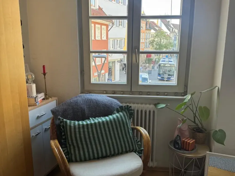 Furnished 1-Room Apartment, Pedestrian Zone Ravensburg, LIMITED, Jan., Feb., March 2027, DHBW B-Phase