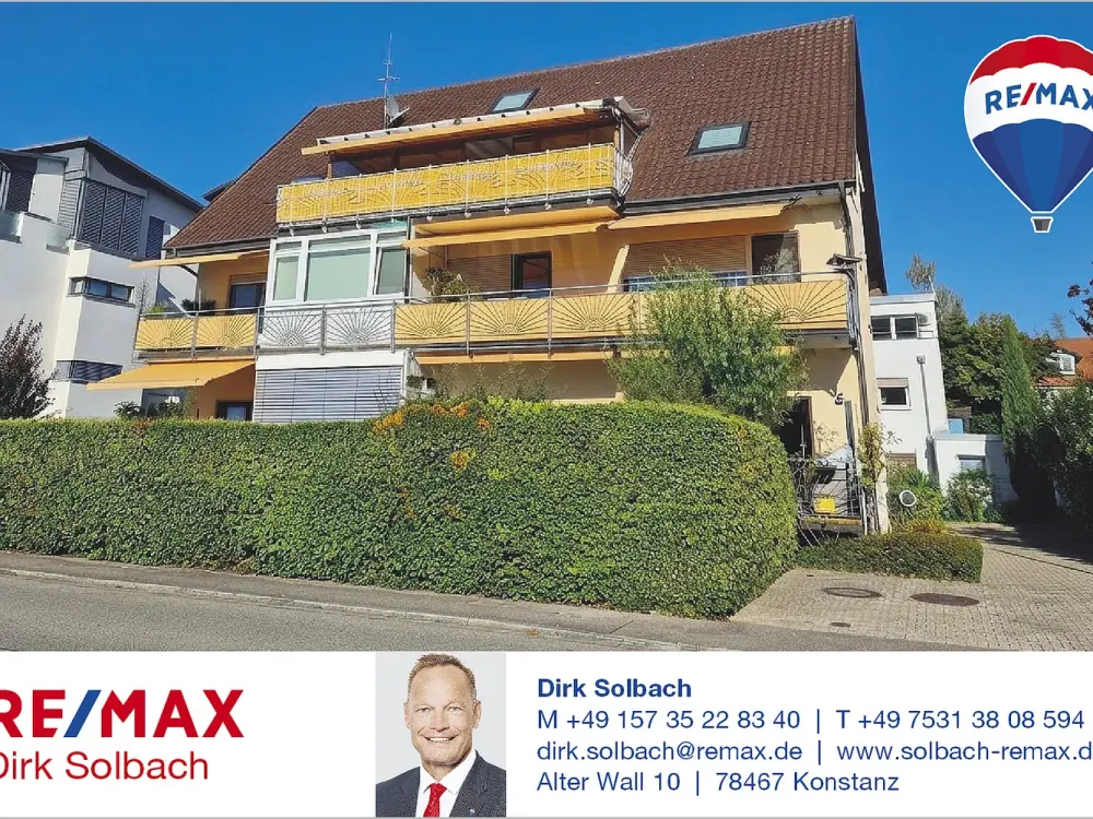 Beautiful 2.5-Room Apartment with Large South Balcony and Lake View