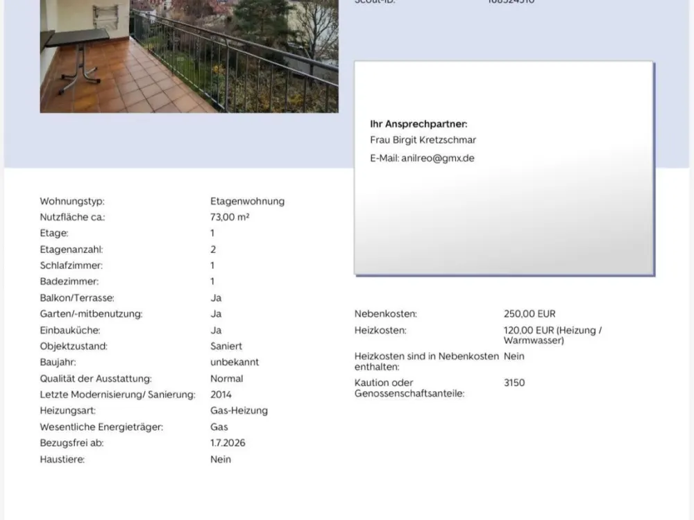 3 Zimmer- Wohnung in Stuttgart West